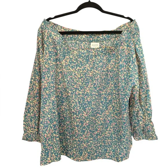 MIRTH Pueblo Top, Blueberry, Medium NWT - Picture 4 of 7